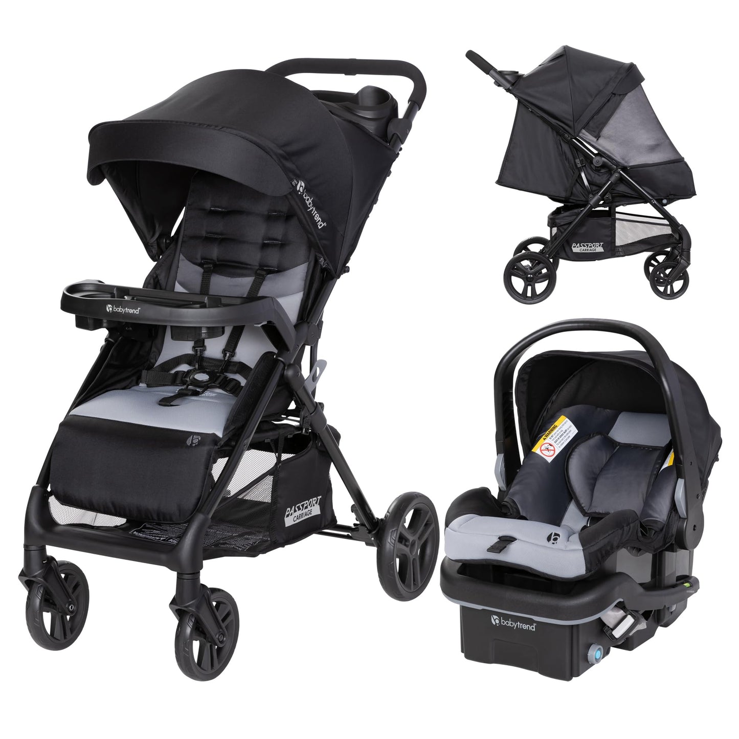 Baby Trend Passport Cargo Travel System With EZ Lift Plus Car Seat