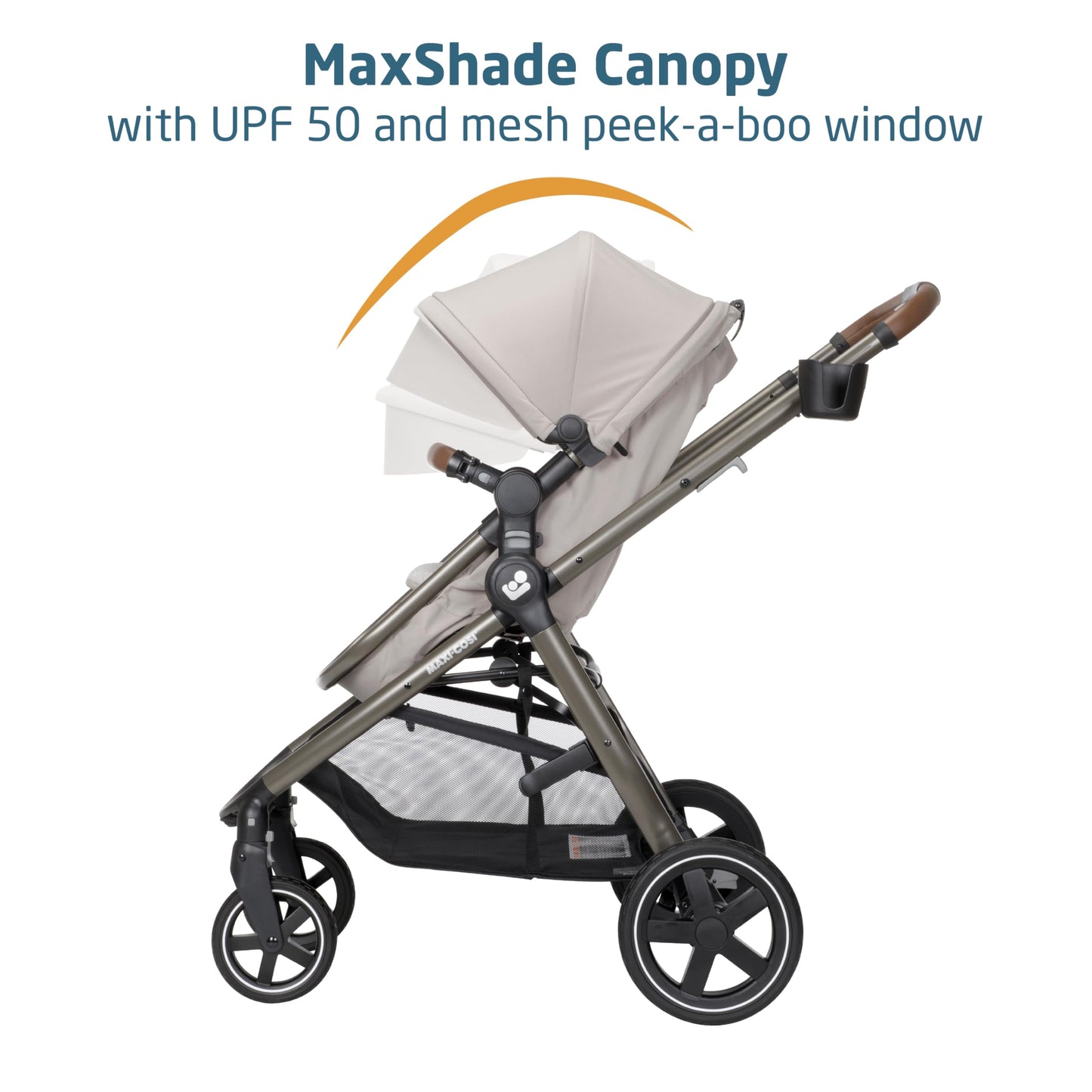 Maxi-Cosi Zelia Luxe 5 In 1 Modular Travel System With Mico Luxe Infant Car Seat