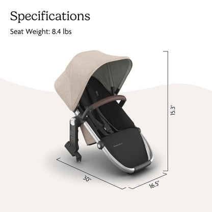 RumbleSeat V3 Second Seat For Vista Adapters Included All Weather