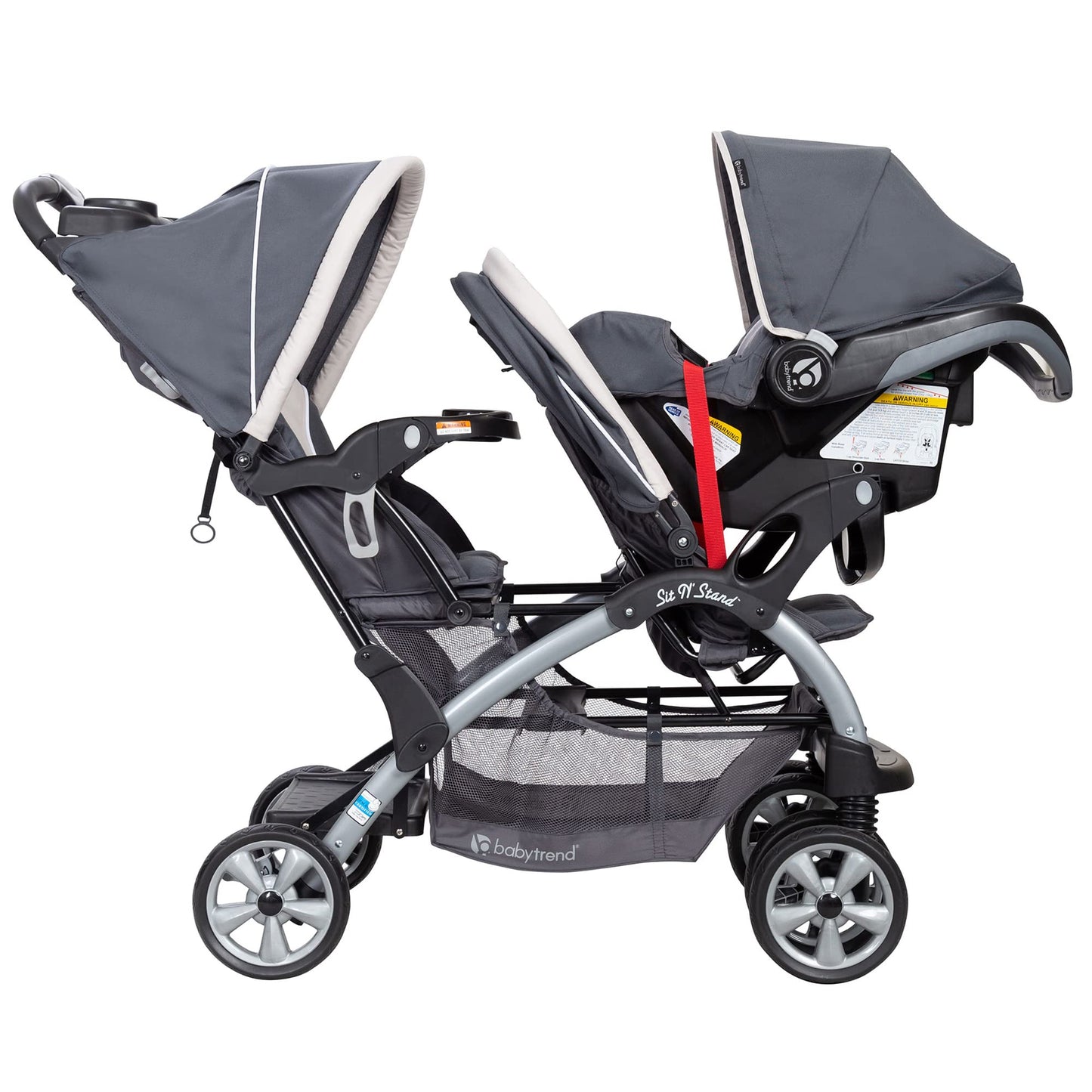 Baby Trend Double Stroller Car Seat Travel System Stormy