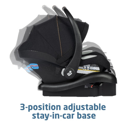 Maxi-Cosi Zelia Luxe 5 In 1 Modular Travel System With Mico Luxe Infant Car Seat