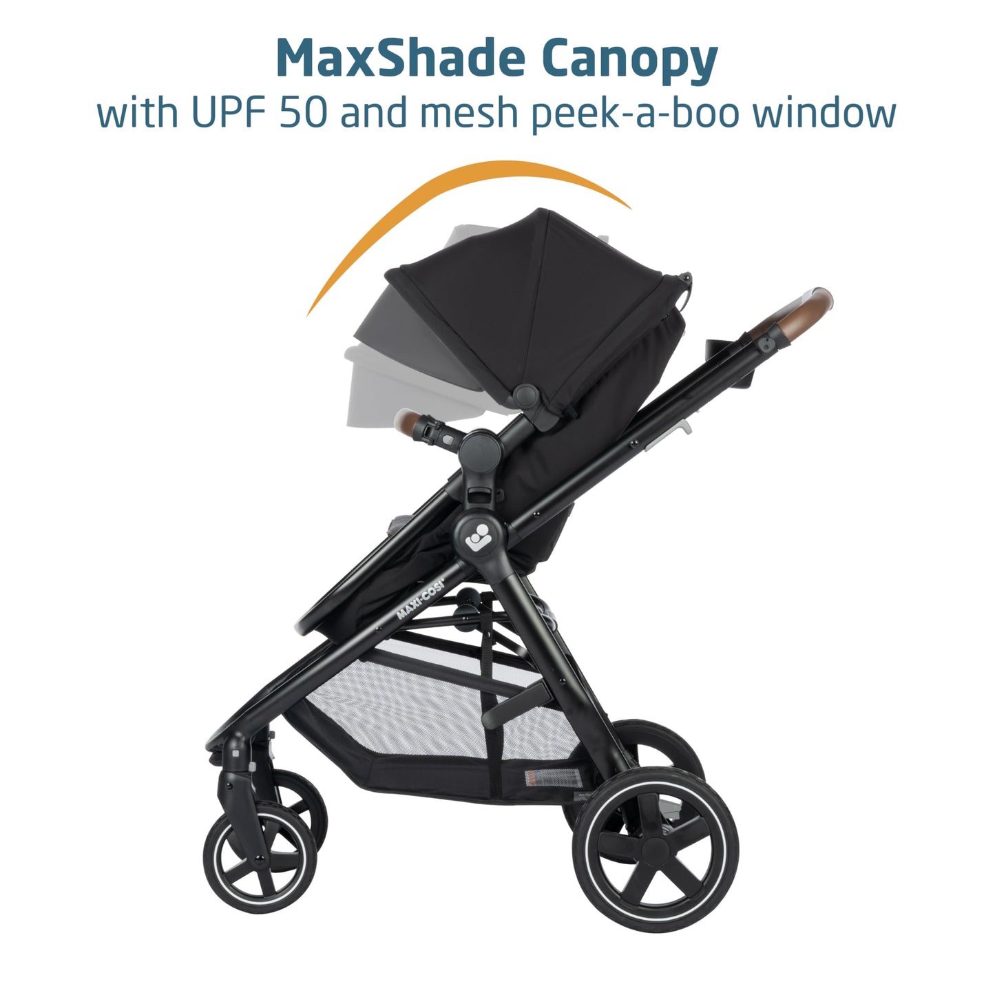 Maxi-Cosi Zelia Luxe 5 In 1 Modular Travel System With Mico Luxe Infant Car Seat