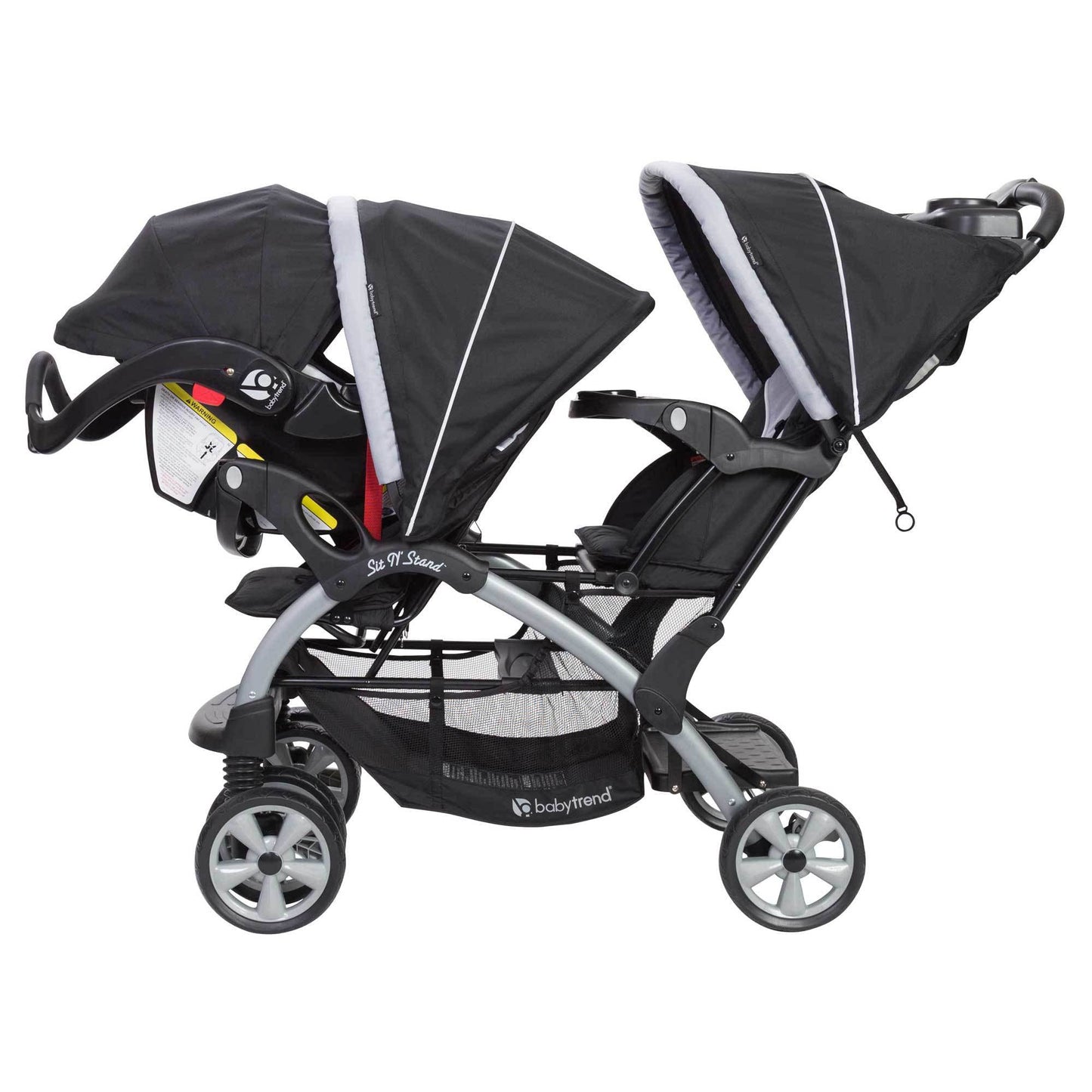 Baby Trend Double Stroller Car Seat Travel System Stormy