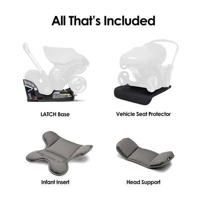 Doona Car Seat and Stroller Travel System All in One Easy Fold