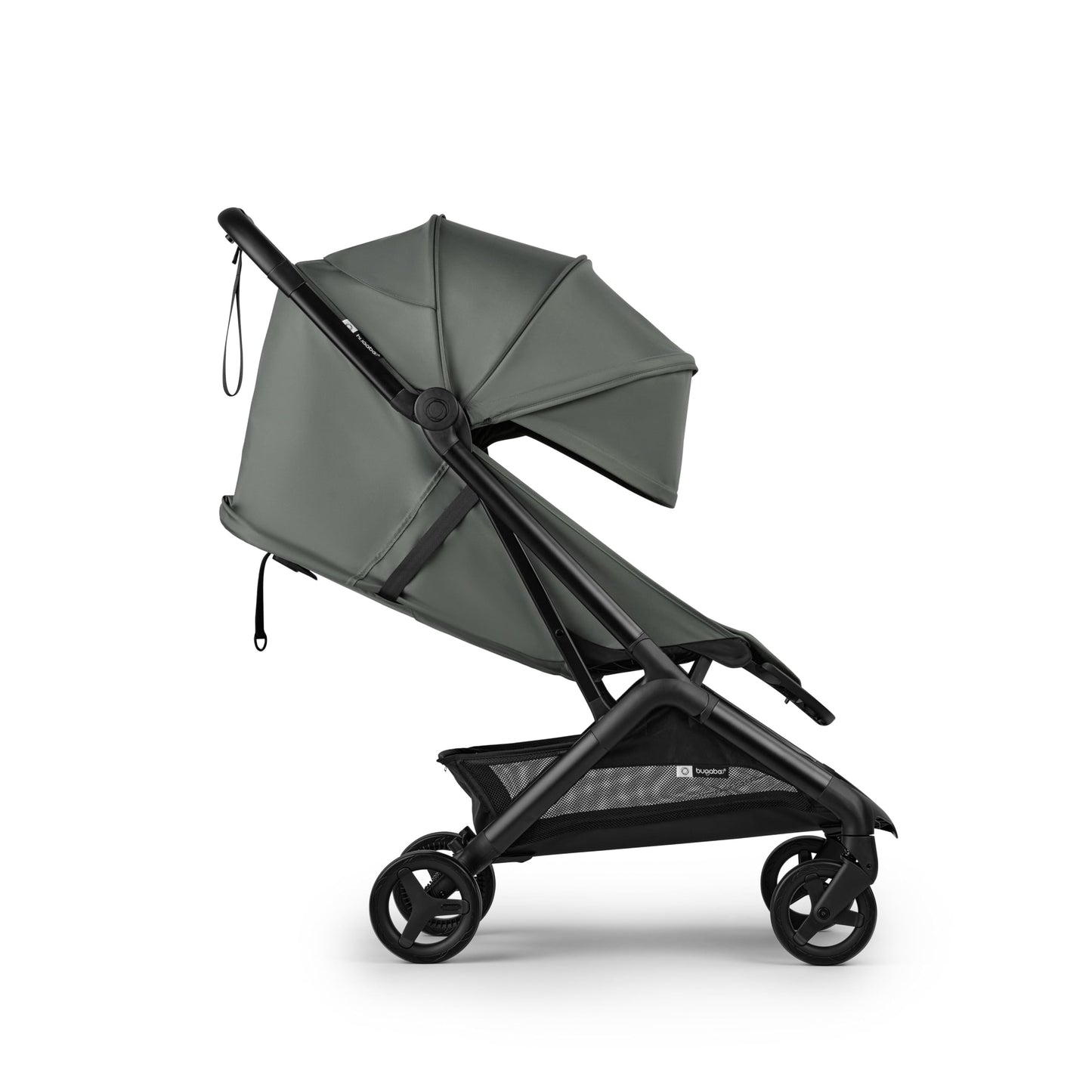 Bugaboo Butterfly 2 Travel Stroller Ultra Compact One Second Fold Lightweight Airplane Friendly Black