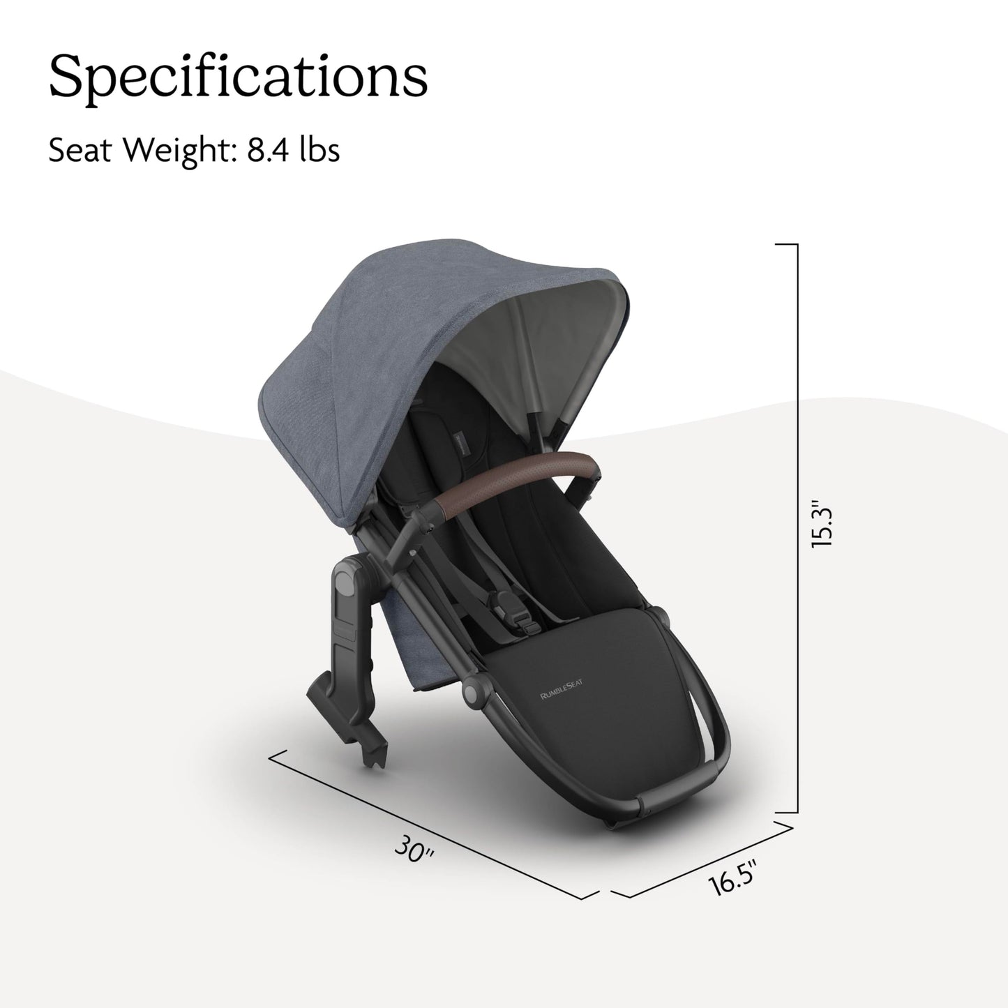 RumbleSeat V3 Second Seat For Vista Adapters Included All Weather