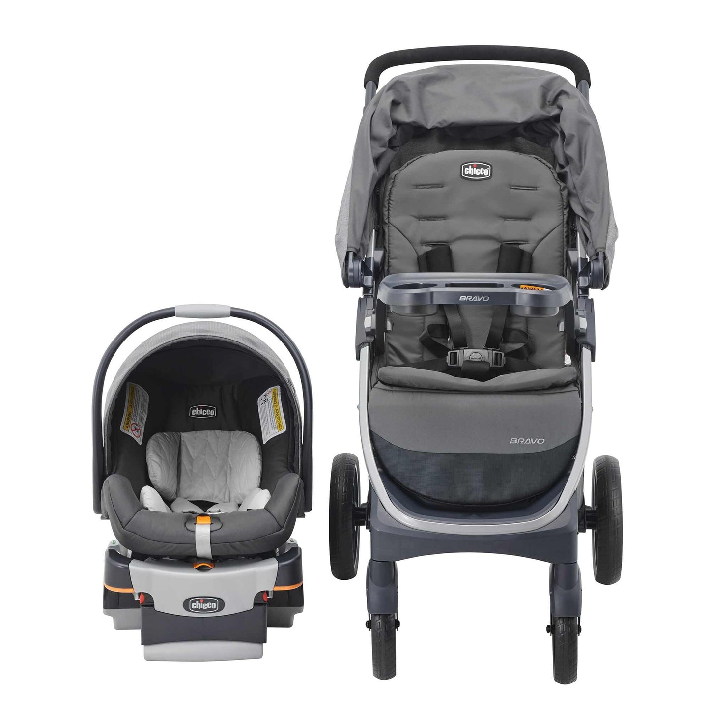 Chicco Bravo Trio Travel System With KeyFit 30 Car Seat And Base