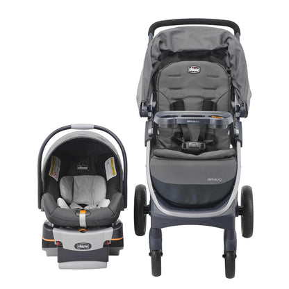 Chicco Bravo Trio Travel System With KeyFit 30 Car Seat And Base