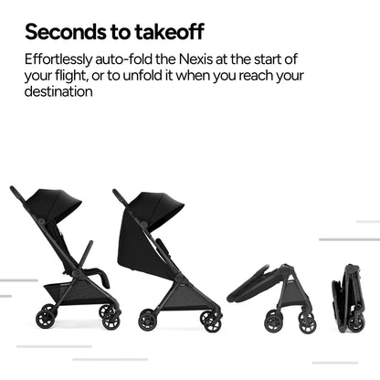 Mompush Nexis Carbon Travel Stroller Ultra Lightweight 11.5 Lb