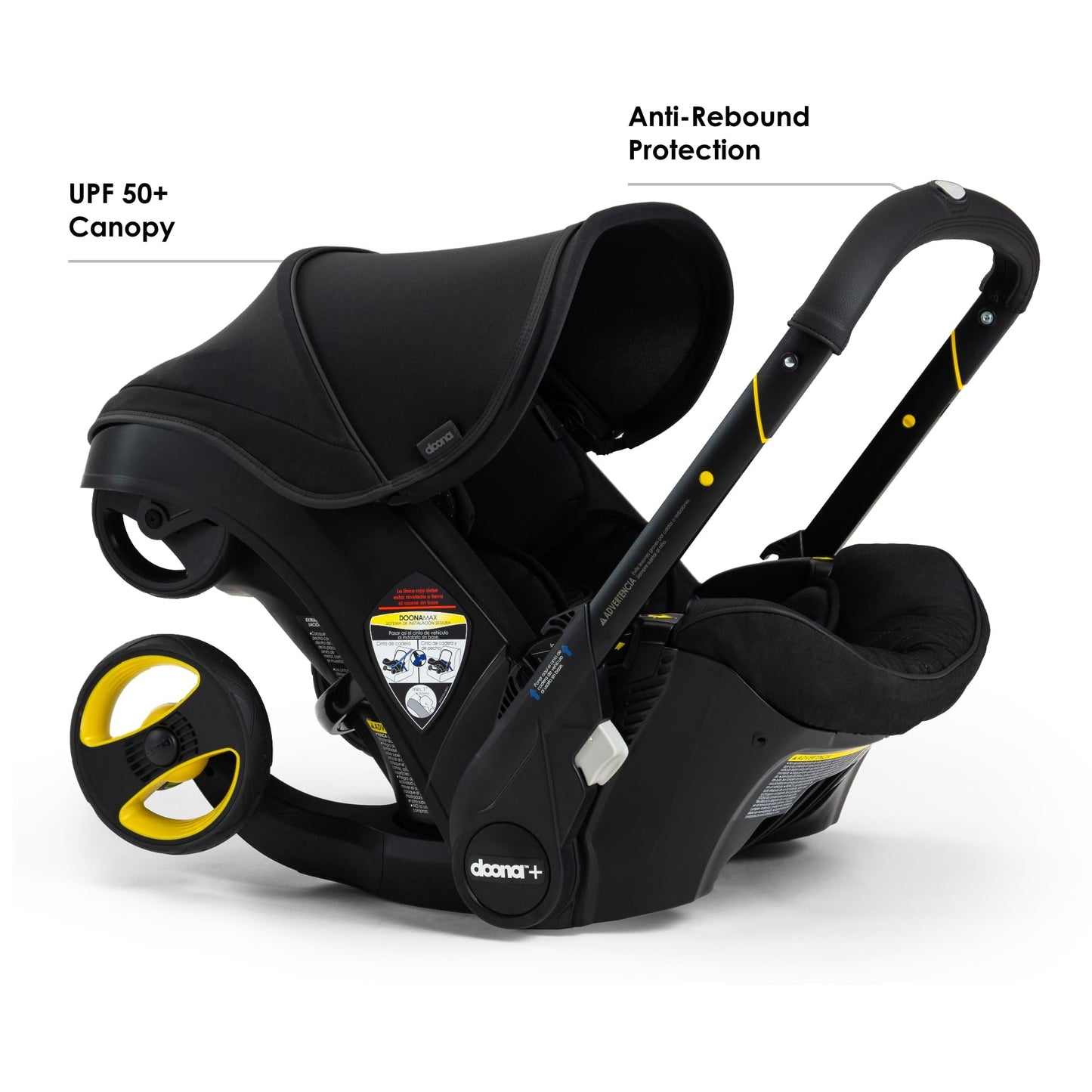 Doona Car Seat and Stroller Travel System All in One Easy Fold