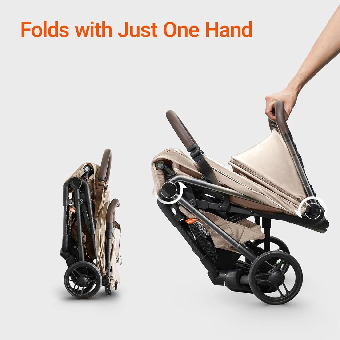 Ultra Air Lightweight Baby Travel Stroller One Handed Fold