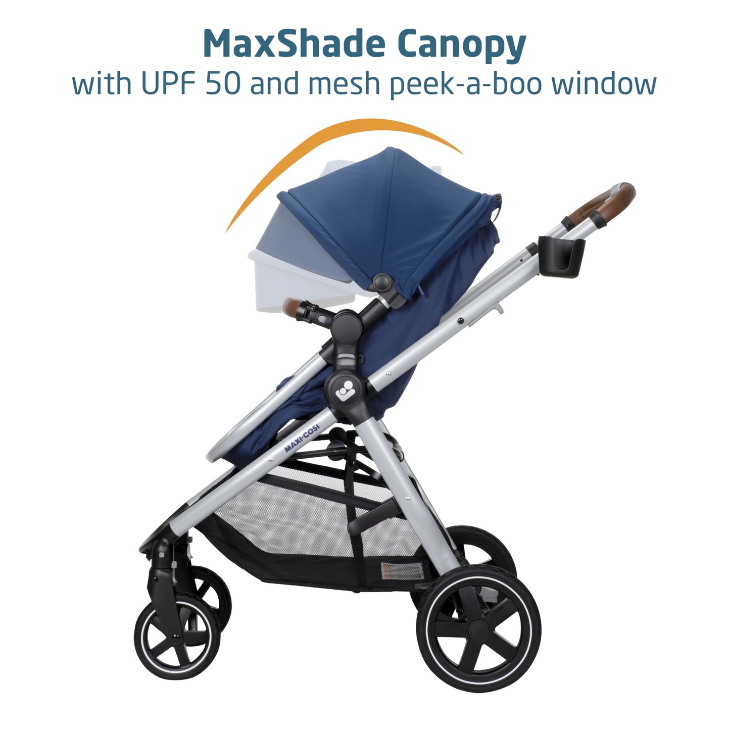 Maxi-Cosi Zelia Luxe 5 In 1 Modular Travel System With Mico Luxe Infant Car Seat