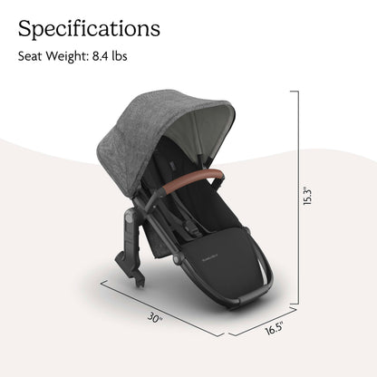 RumbleSeat V3 Second Seat For Vista Adapters Included All Weather