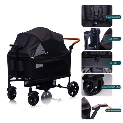 Wagon Stroller For Two All Terrain Travel