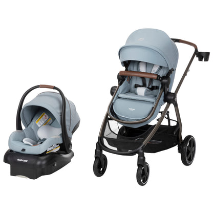 Maxi-Cosi Zelia Luxe 5 In 1 Modular Travel System With Mico Luxe Infant Car Seat