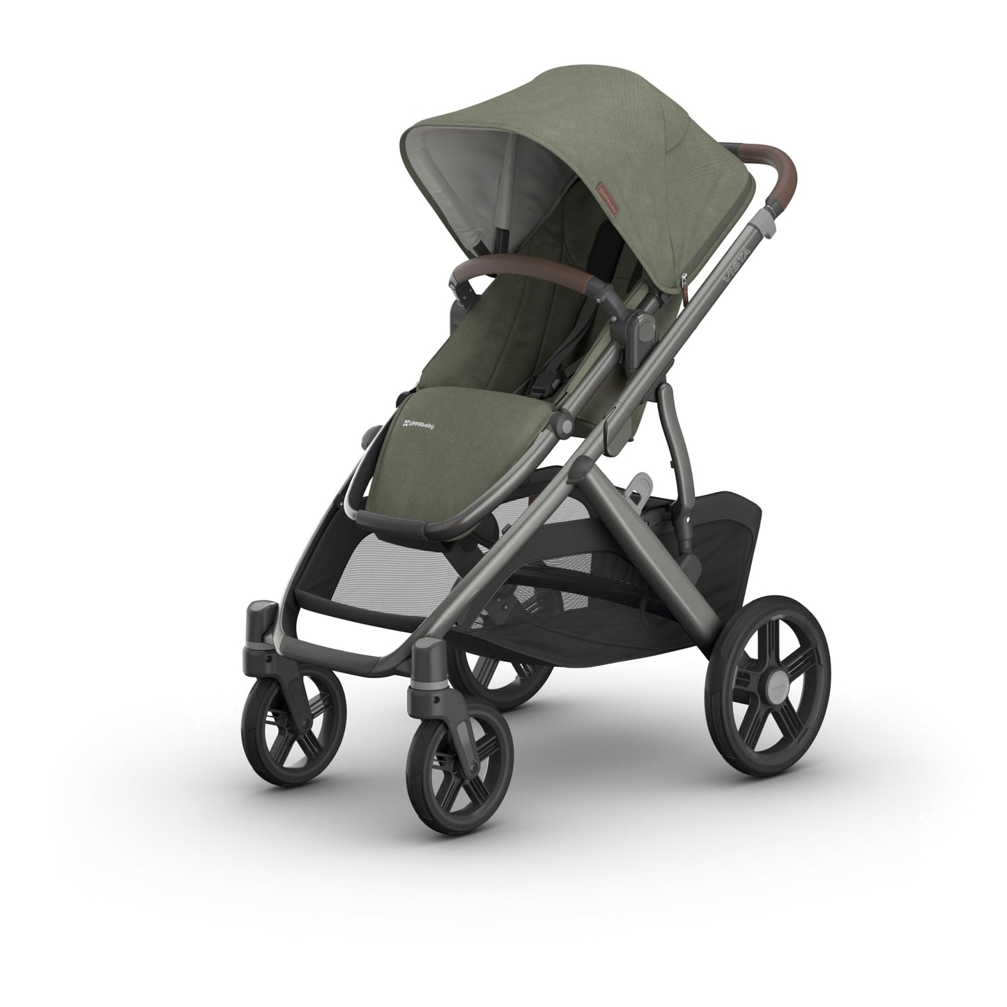 UPPAbaby Vista V3 Convertible Stroller Converts Single To Double