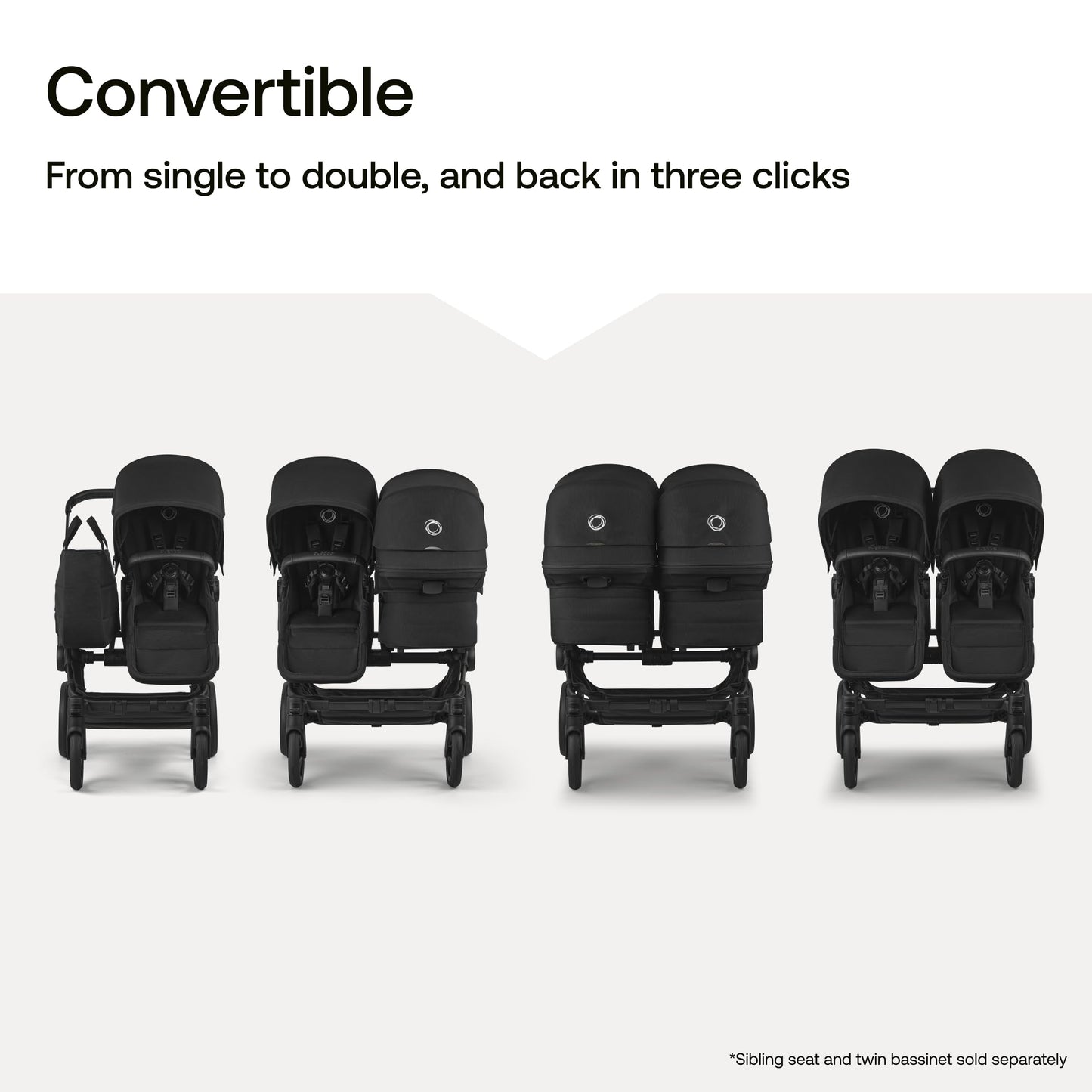 Bugaboo Donkey 6 Stroller All Terrain For Newborns And Toddlers