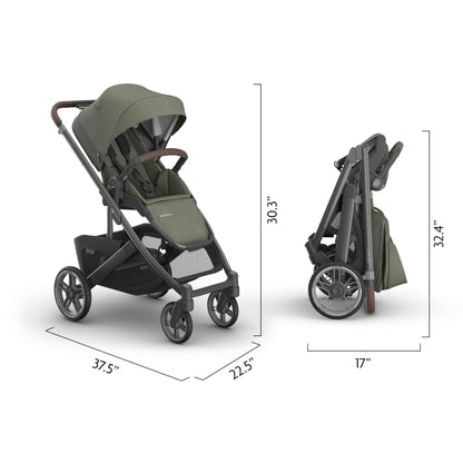 UPPAbaby Cruz V3 Stroller Car Seat Compatible Effortless Day To Day Maneuverability