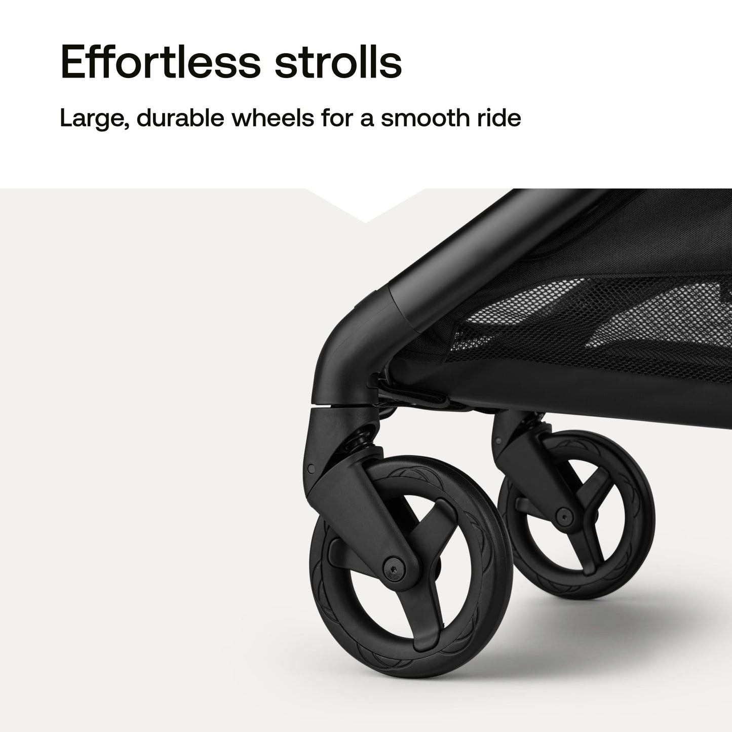 Bugaboo Butterfly 2 Travel Stroller Ultra Compact One Second Fold Lightweight Airplane Friendly Black