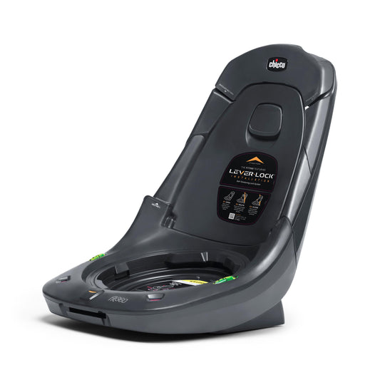 Chicco Fit360 ClearTex Rotating Convertible Car Seat With 360 Degree Rotation And Lever Lock System Obsidian Black