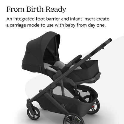 UPPAbaby Cruz V3 Stroller Car Seat Compatible Effortless Day To Day Maneuverability