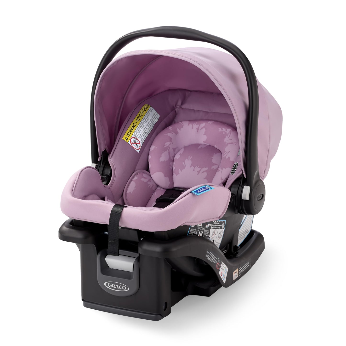 Graco SnugRide Lite LX Infant Car Seat Lightweight Rear Facing For Babies 4 To 30 Lb With Four Position Base LATCH