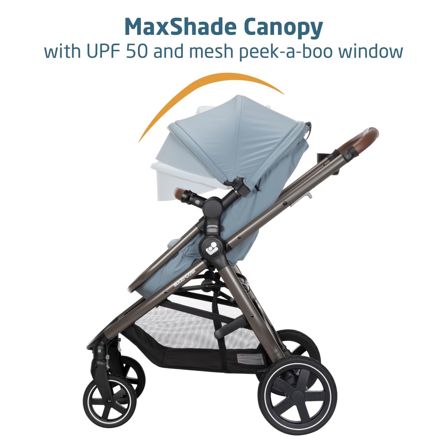 Maxi-Cosi Zelia Luxe 5 In 1 Modular Travel System With Mico Luxe Infant Car Seat