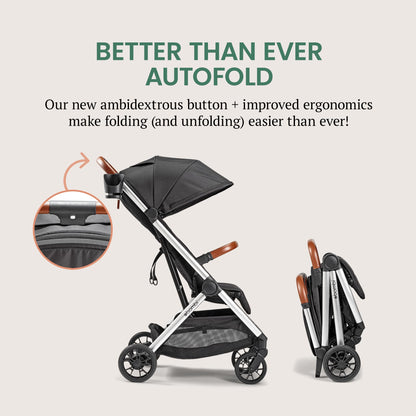 Bombi Bēbee V2 Lightweight Baby Stroller One Hand Fold