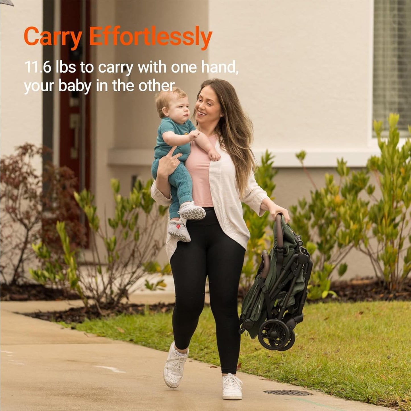 Ultra Air Lightweight Baby Travel Stroller One Handed Fold
