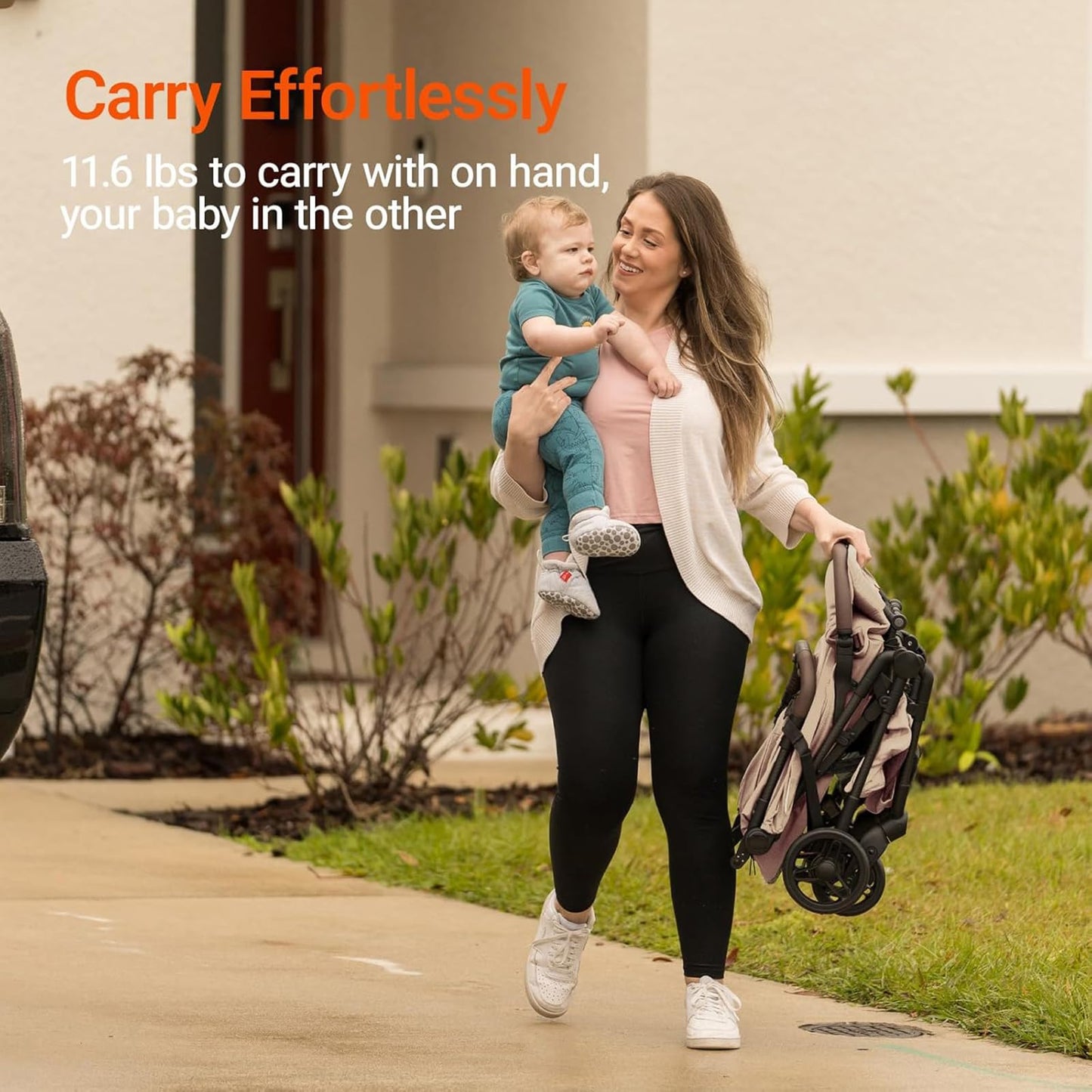 Ultra Air Lightweight Baby Travel Stroller One Handed Fold