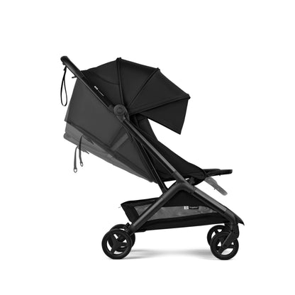 Bugaboo Butterfly 2 Travel Stroller Ultra Compact One Second Fold Lightweight Airplane Friendly Black