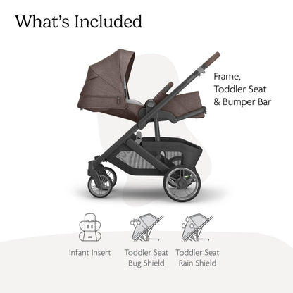UPPAbaby Cruz V3 Stroller Car Seat Compatible Effortless Day To Day Maneuverability