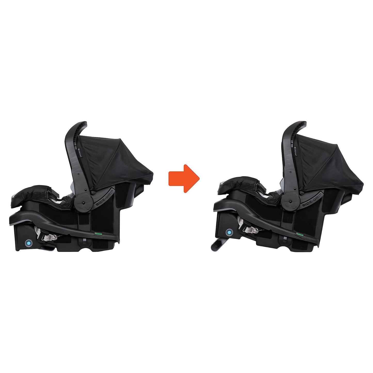 Passport Switch 6-In-1 Modular Stroller Travel System Lightweight Travel Solution for Parents on the Go