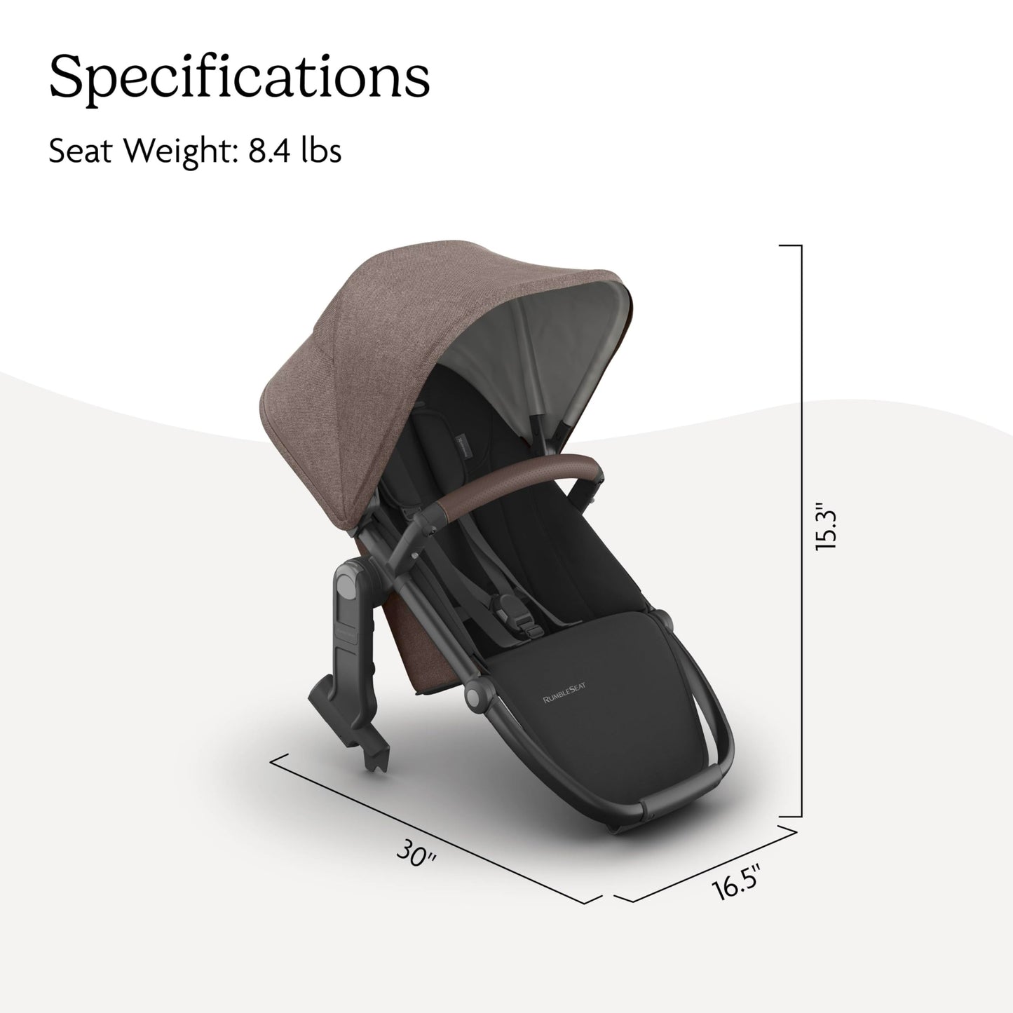 RumbleSeat V3 Second Seat For Vista Adapters Included All Weather