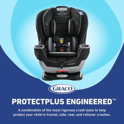 Graco Extend2Fit Convertible Car Seat With 4 Position Extension Panel For Extra Legroom