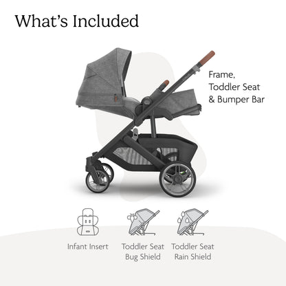 UPPAbaby Cruz V3 Stroller Car Seat Compatible Effortless Day To Day Maneuverability
