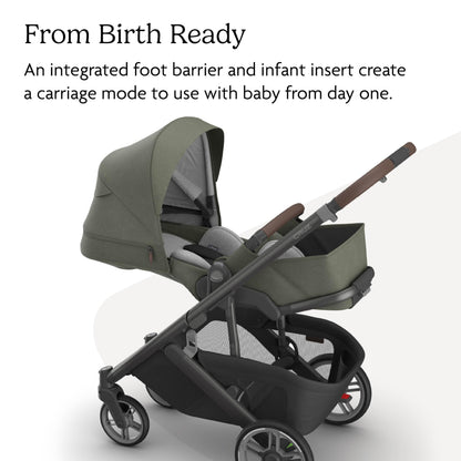 UPPAbaby Cruz V3 Stroller Car Seat Compatible Effortless Day To Day Maneuverability