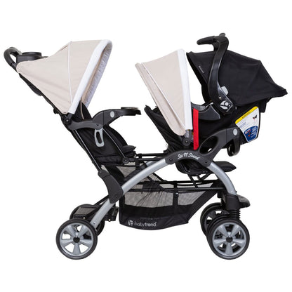 Baby Trend Double Stroller Car Seat Travel System Stormy