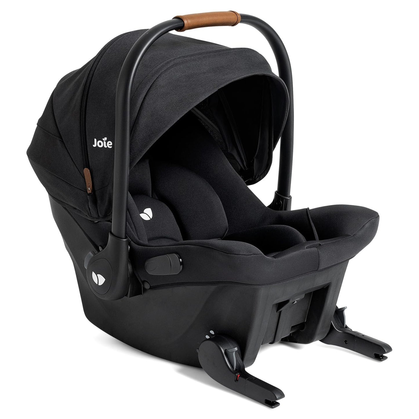 Joie Ginger And Mint Latch Travel System 4 In 1 With Base Free Infant Car Seat And All Terrain Stroller Shale Dark