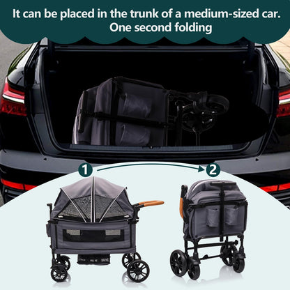 Wagon Stroller For Two All Terrain Travel