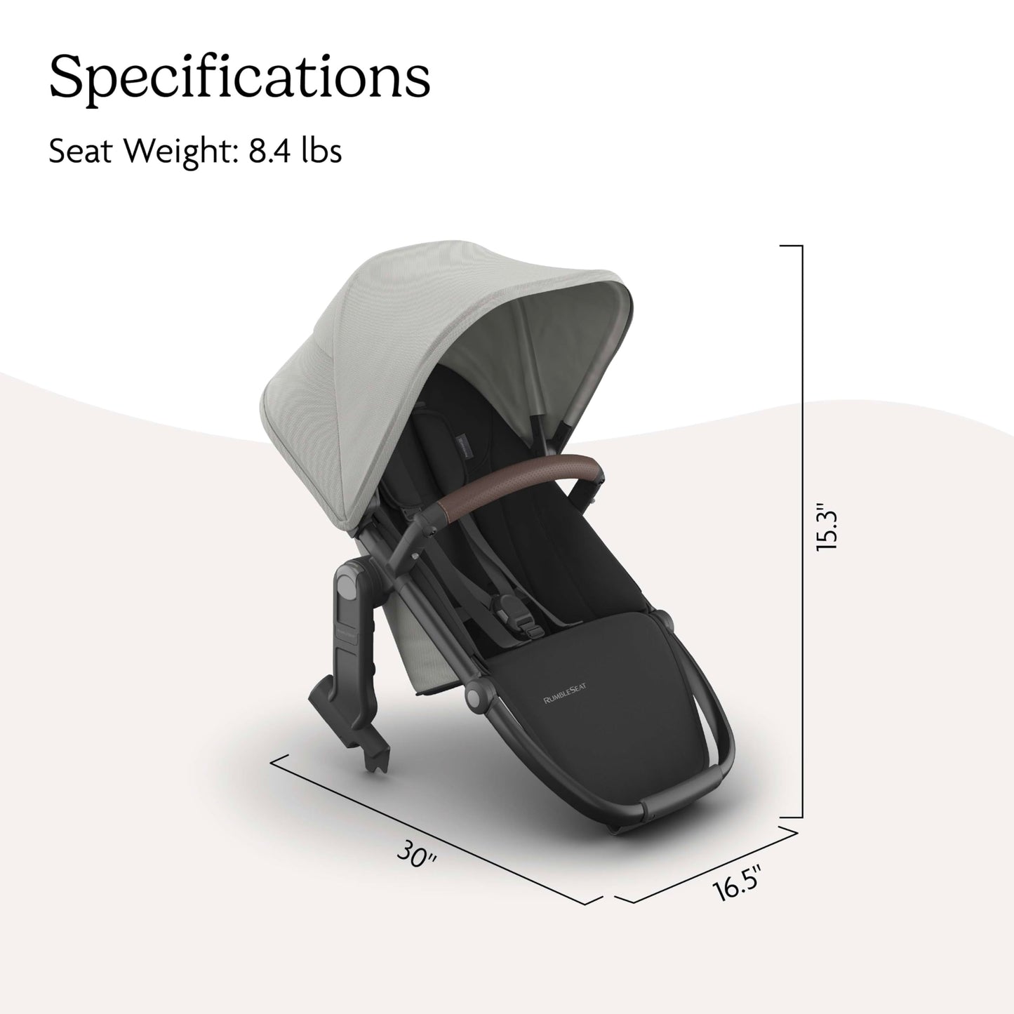 RumbleSeat V3 Second Seat For Vista Adapters Included All Weather