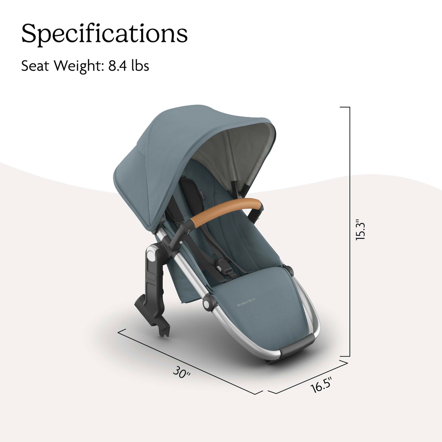 RumbleSeat V3 Second Seat For Vista Adapters Included All Weather