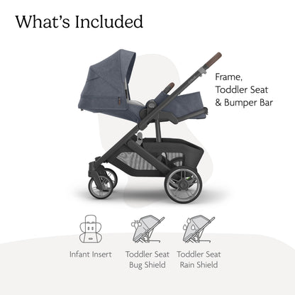 UPPAbaby Cruz V3 Stroller Car Seat Compatible Effortless Day To Day Maneuverability