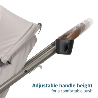 Maxi-Cosi Zelia Luxe 5 In 1 Modular Travel System With Mico Luxe Infant Car Seat