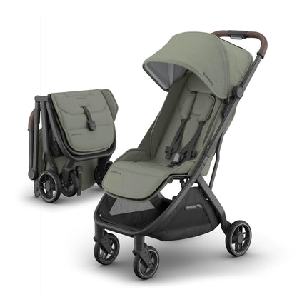 UPPAbaby Minu V3 Travel Stroller Lightweight One Hand Fold For Easy Overhead Travel