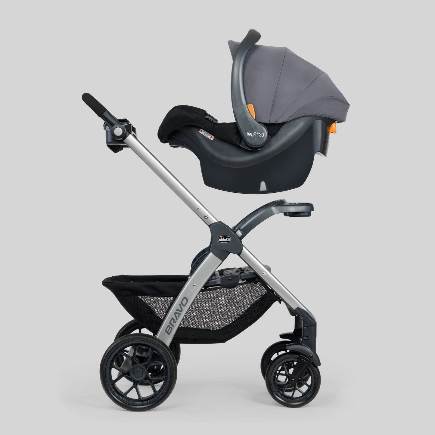 Chicco Bravo Trio Travel System With KeyFit 30 Car Seat And Base