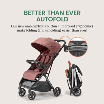 Bombi Bēbee V2 Lightweight Baby Stroller One Hand Fold