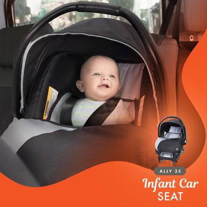 Baby Trend Double Stroller Car Seat Travel System Stormy
