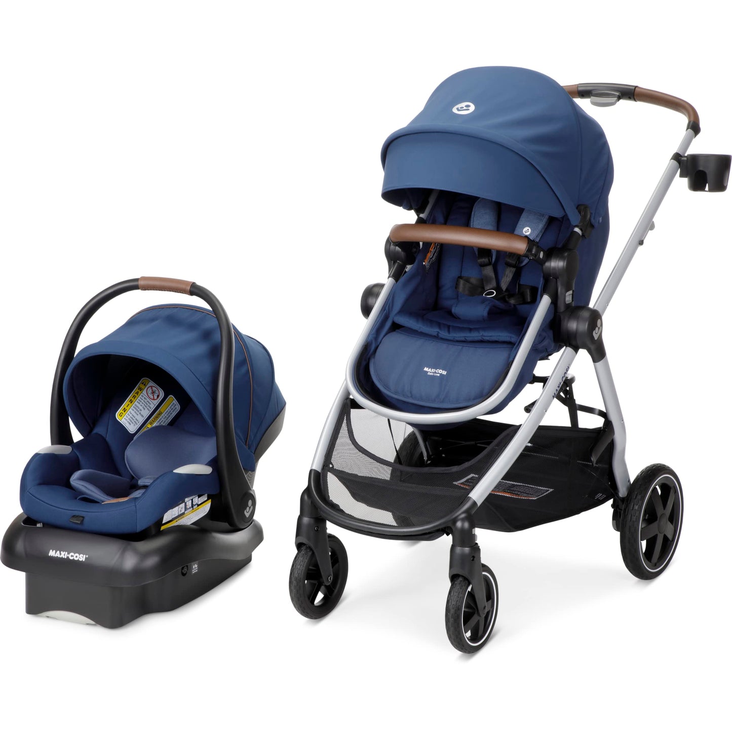 Maxi-Cosi Zelia Luxe 5 In 1 Modular Travel System With Mico Luxe Infant Car Seat