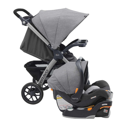 Chicco Bravo Trio Travel System With KeyFit 30 Car Seat And Base